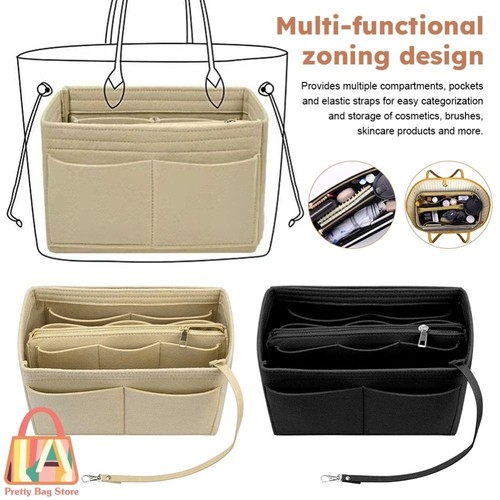 Felt bag organizer tote - bag,