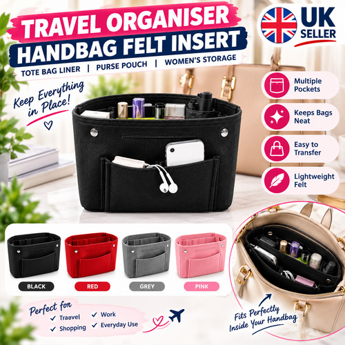 Travel organiser handbag felt - travel,