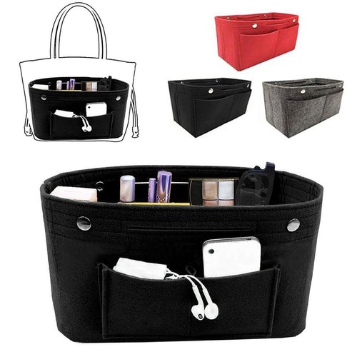 Felt handbag organizer insert - organizer,