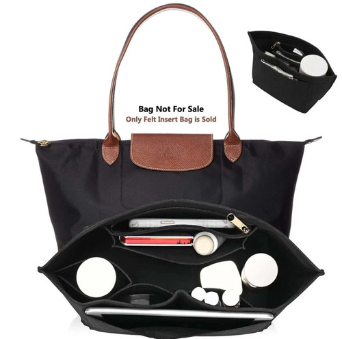 Felt handbag organizer insert - felt,