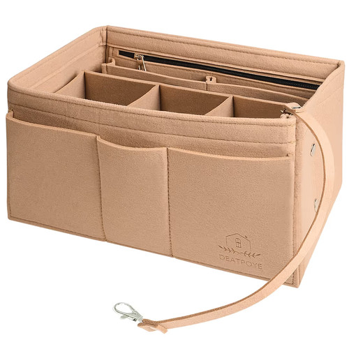 Travel organiser handbag - travel, felt