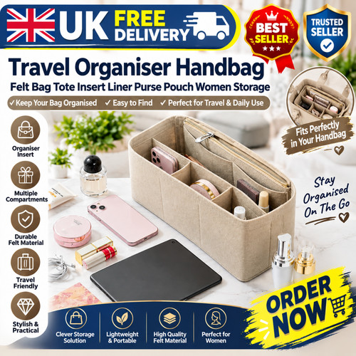 Travel organiser handbag felt - travel,