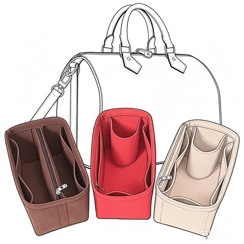 Felt bag organizer insert for - organizer,
