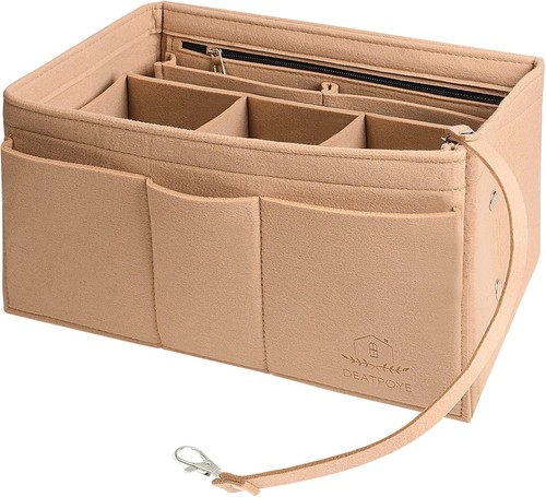 Felt tote bag organizer - felt,
