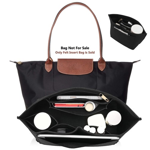 Felt handbag organizer insert - handbag,