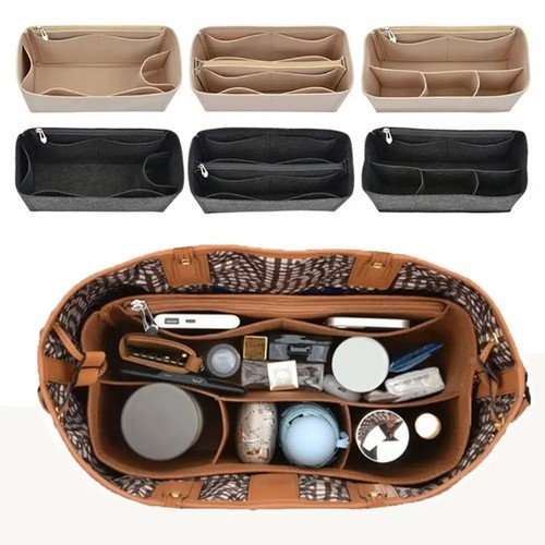 Travel organiser handbag felt - organiser,