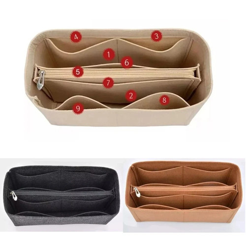 Travel organiser handbag felt - handbag,