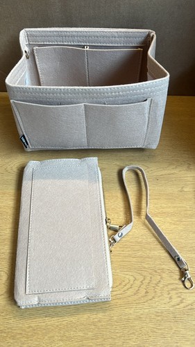 Felt handbag organizer insert - felt,