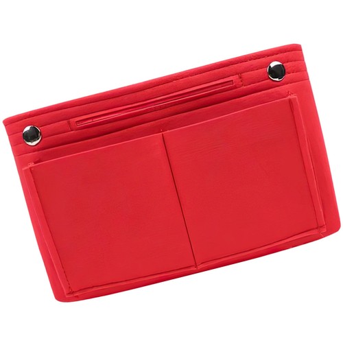 Multi pocket felt purse - multi,